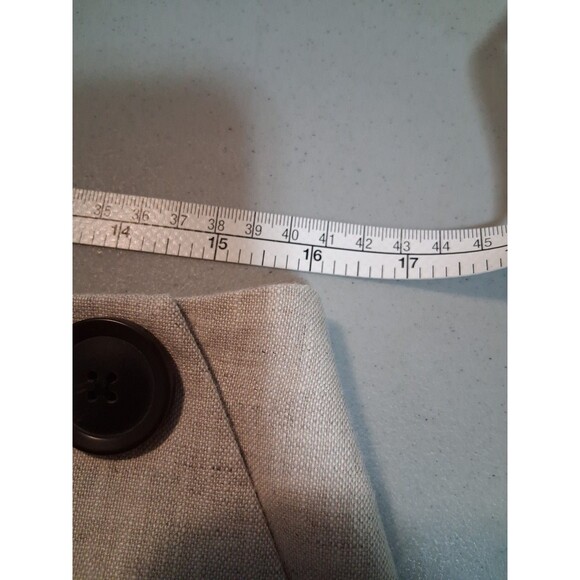 Boden Linen Wide Leg Pants Women's NWT Beige Lagenlook Vacation Sailor Size 10 - Picture 13 of 14